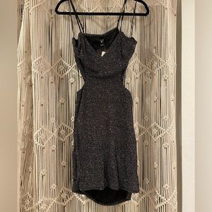 Windsor going out/special occasion dress. Rainbow color reflecting sparkles.